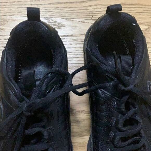 SKECHERS‎ WORK RESALYTE LEATHER  BLACK SHOE… - Picture 3 of 8